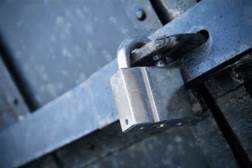 Veiligheidsmaatregelen slot